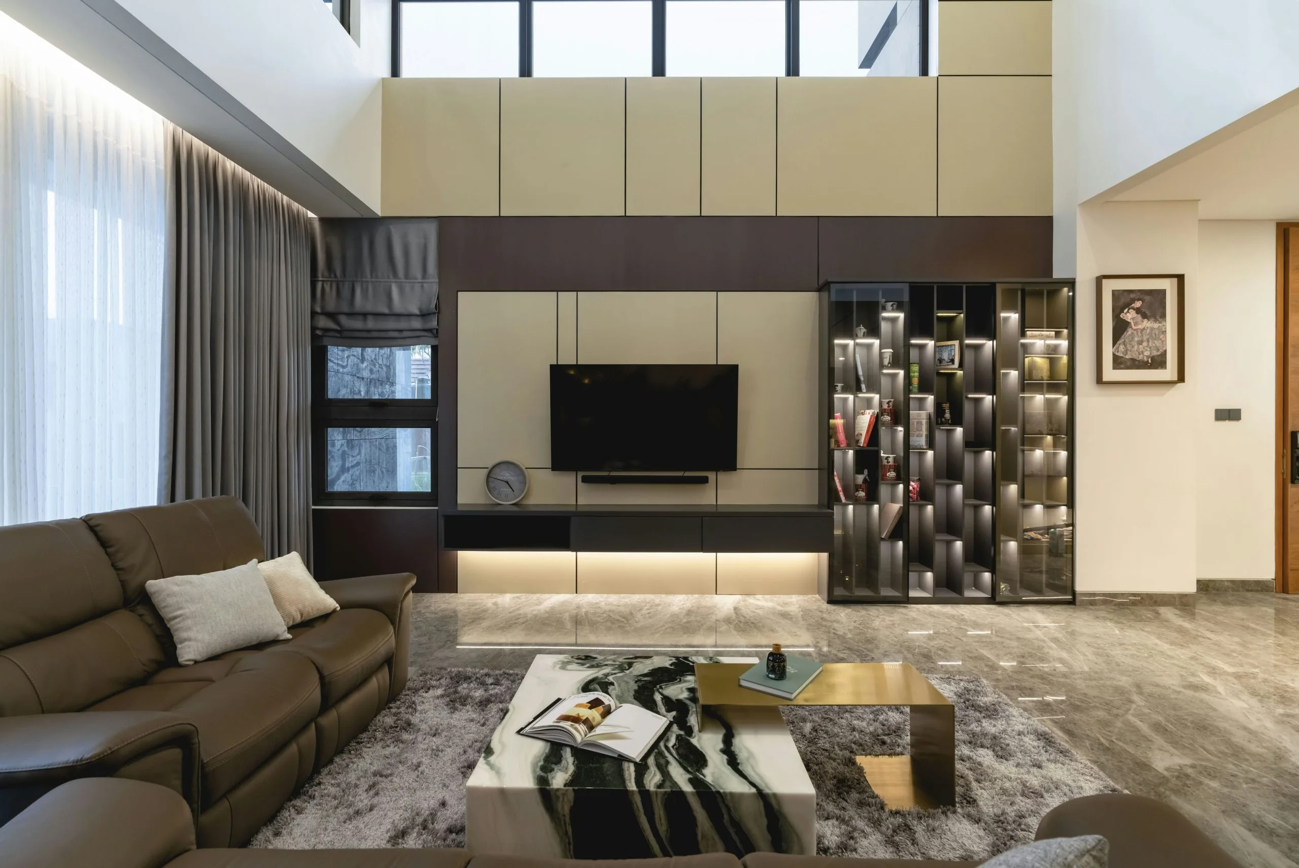 Living Room by ConArch Studio