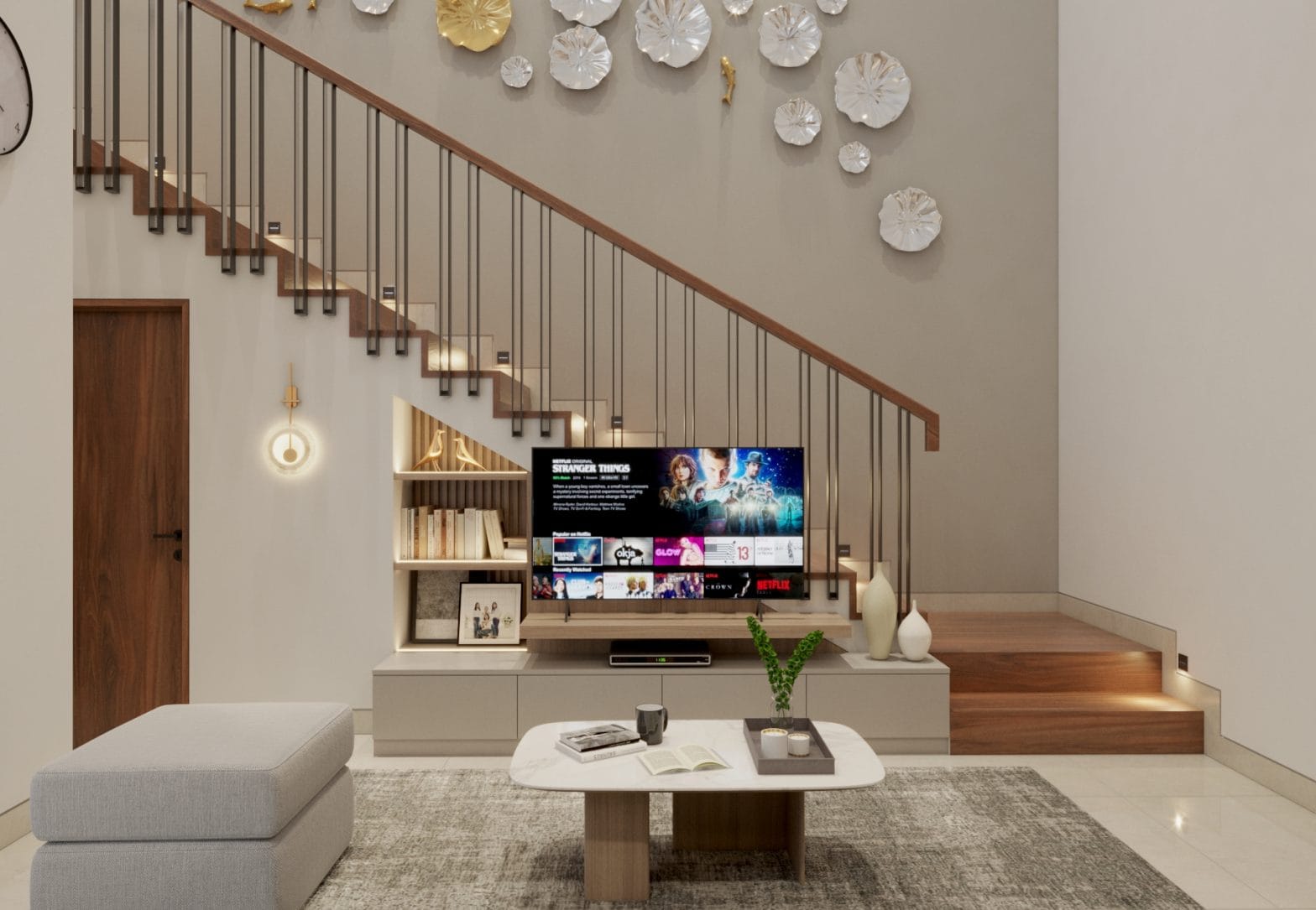 Living Room Y+A House - Modern Tropical Concept